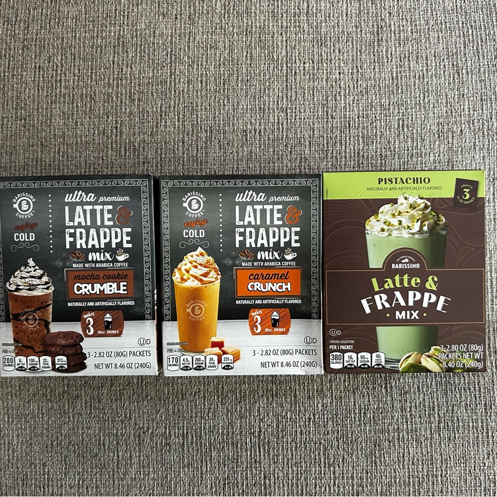 Barissimo Latte & Frappe Mix Trio Pack